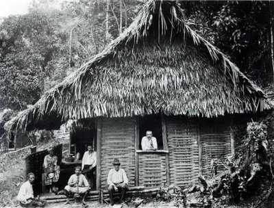 Gold Seekers in French Guyana by French Photographer
